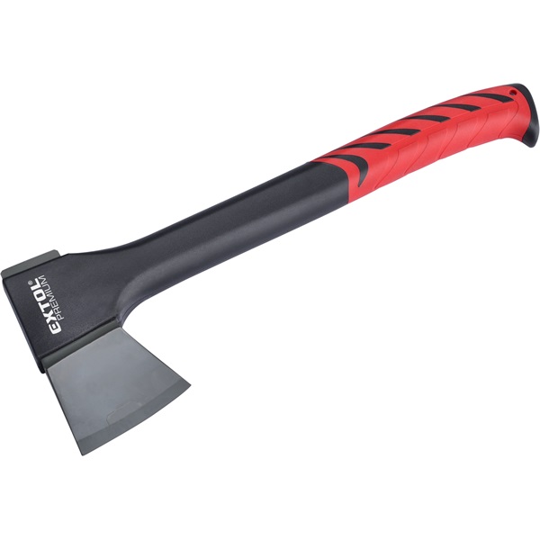 EXTOL PREMIUM balta, nylon nyél 650 g, 360 mm hosszú hajlított nyél, TPR gumis markolat [ 8871152 ]