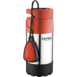 EXTOL PREMIUM búvárszivattyú tiszta vízhez, úszókapcsolóval, 1000W, INOX ház, szállító teljesítmény: 5,5m3/h, max. száll.40m [ 8895008 ]