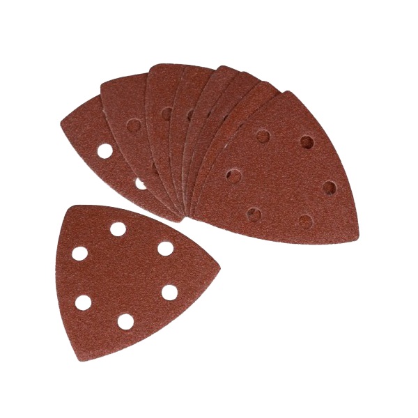 EXTOL PREMIUM delta csiszolóvászon klt., 20 db a 417200 és 417220 géphez, fára, 93×93mm, 5×P180, 5×P240, 5×P320, 5×P400 [ 8803836 ]