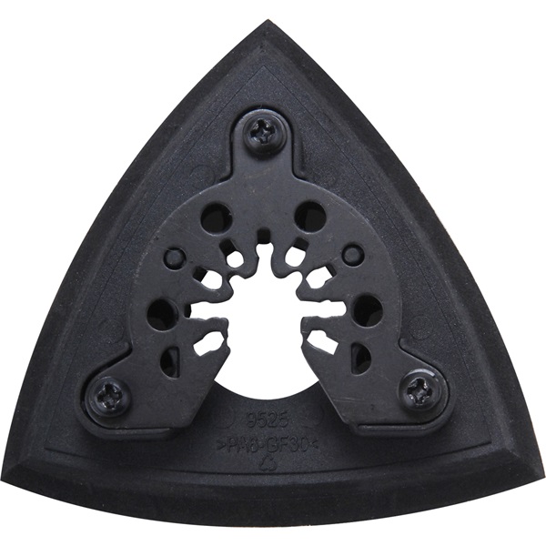 EXTOL PREMIUM tartalék delta csiszolótalp, 90 mm, tépőzáras, 6 db rés, a 417200 és 417220 géphez, EVA [ 8803865 ]