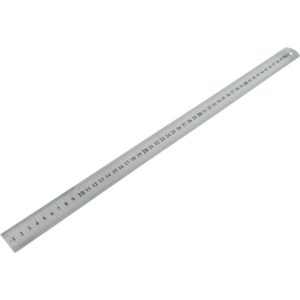 EXTOL vonalzó, 50 cm, rozsdamentes acél, mindkét oldalán mm-es beosztás [ 459 ]