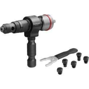 FORTUM adapter klt. fúrógéphez, popszegecsekhez, 2,4-3,2-4,0-4,8-6,0-6,4 mm-es szegecsekhez; 8mm (5/16" hatszög befogás, FORTUM [ 4770663 ]