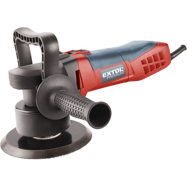 EXTOL PREMIUM sarok-polírozógép 150mm, 600W; szabályozható fordulatszám: 1500-6800 ford/perc, lágy indítású, papír doboz [ 8892510 ]