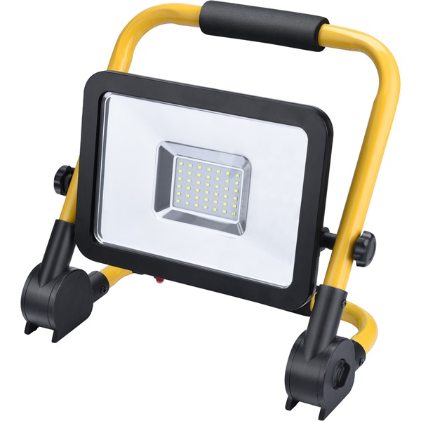 EXTOL LIGHT LED lámpa, hordozható reflektor állvánnyal, 30W; 3200 Lm, IP65, 230V/50Hz, 1,6kg [ 43243 ]