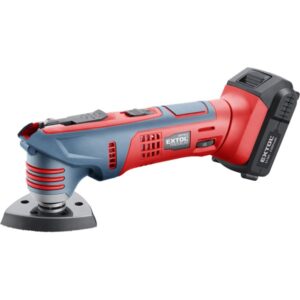 EXTOL PREMIUM akkus multifunkciós szerszámgép, 20V, Li-ion, 1db akku, 1db töltő, 2000 mAh, fordulatszám: 3.000 f/perc [ 8891842 ]
