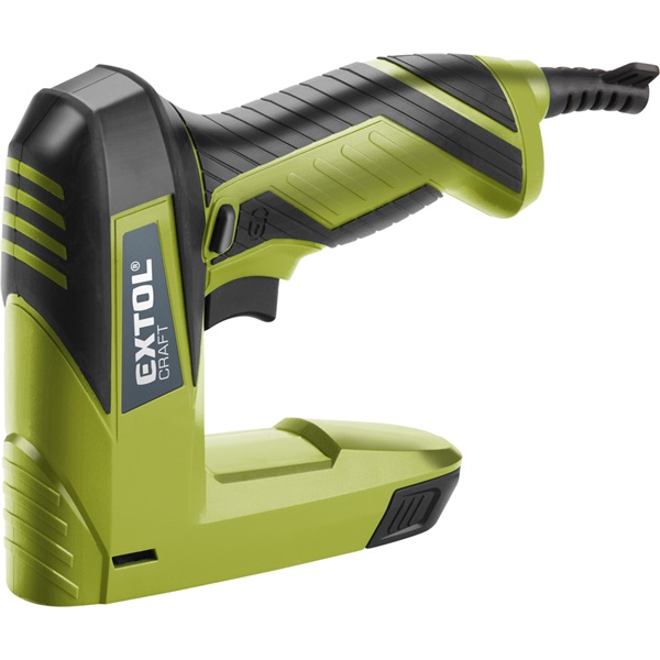 EXTOL elektromos tűzőgép, 45W, kapcsok: 6-14mm (11,3×0,7mm), szegek: 6-14mm (1,2×1,0-2,0), max. 60 szeg/kapocs percenként [ 420101 ]
