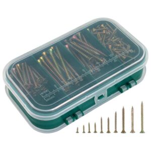 EXTOL CRAFT forgácslapcsavar klt., 310db; 10 méret 2,7×10 mm -- 4,8×60 mm között [ 1440 ]