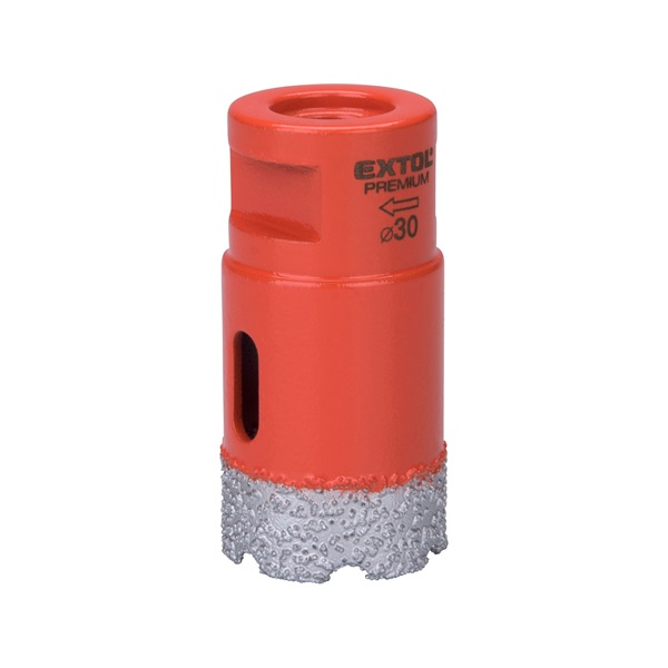 EXTOL PREMIUM körkivágó csempére, gyémánt vágóél; 30mm × M14, sarokcsiszolóba fogható [ 8801868 ]