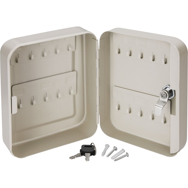 EXTOL CRAFT kulcskazetta 20 kulcsnak 200×160×80 / 0,8mm, falra szerelhető, 2db kulccsal 1 EXTOL CRAFT kulcskazetta 20 kulcsnak 200×160×80 / 0,8mm, falra szerelhető, 2db kulccsal