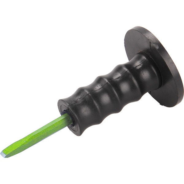 EXTOL CRAFT laposvéső, műanyag kézvédővel; 200mm, 12 mm széles vágóél (12 mm szár), edzett, hőkezelt szénacél [ 9821 ]