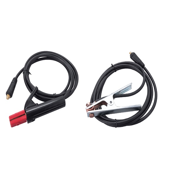 EXTOL INDUSTRIAL munkakábel, elektródafogóval, 200 A, 3 m, 25 mm2 [ 8798222 ]