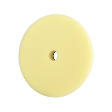 EXTOL PREMIUM polírkorong, erős polírozás, T80, 180×25mm, tengely: 22 mm; sárga, tépőzáras [ 8804558 ]