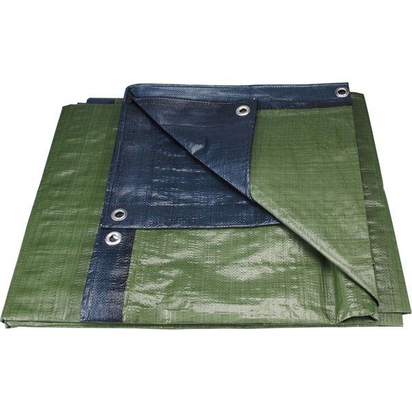 EXTOL PREMIUM takaróponyva, vízálló, de nem UV álló; 150g/nm, 3×4m névleges méret, valós méret: 2,9×3,85 m, PE, lefűző lyukakkal [ 14107 ]