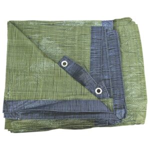 EXTOL PREMIUM takaróponyva, vízálló, de nem UV álló 150g/nm, 8×12m névleges méret, valós méret: 7,8×11,8m, PE, lefűző lyukakkal [ 14106 ]