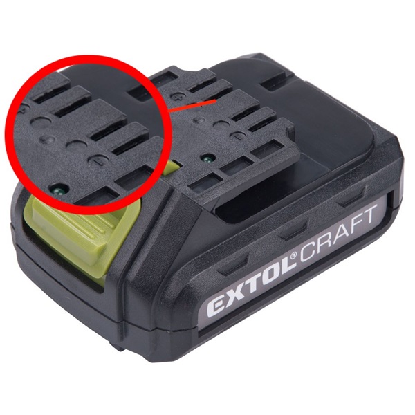 TARTOZEK tartalék akku 12V Li-ion, ÚJABB TÍPUSÚ 402400 töltőhöz; 3 SARU, 1300mAh, töltési idő: 4,5 óra [ 402400E ]