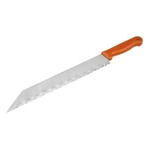 EXTOL PREMIUM üveggyapot vágó kés, teljes/penge hossz.:480/340mm, rozsdamentes acél penge, vastagsága: 1,5mm, műanyag nyél [ 8855150 ]