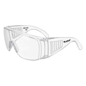 EXTOL védőszemüveg, víztiszta, polikarbonát, CE, optikai osztály: 1, ütődés elleni védelmi osztály: S [ 97302 ]
