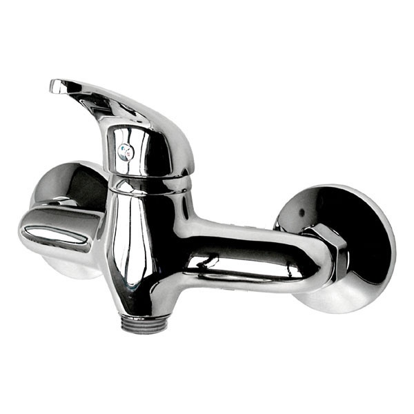 BALLETTO zuhany csaptelep 35mm, 150mm-es, falra szerelhető, egykaros, fényes, kerámia betéttel, tömlő és fej nélkül [ 81105 ]