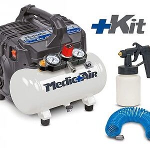 NUAIR SANIFICO MEDIC+AIR készlettel zajcsökkentett kompresszor [ B2BL104FMD546 ]