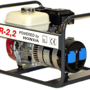 TRESZ TR-2,2 benzinmotoros áramfejlesztő (HONDA motor, 1 fázis, 2,2 kVA / 2 kW) [ HON-TR-2,2 ]
