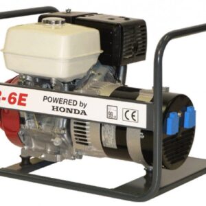 TRESZ TR-6E benzinmotoros áramfejlesztő (HONDA motor, 1 fázis, 6 kVA) [ HON-TR-6E ]